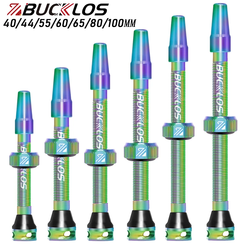 BUCKLOS Road Bike Valve Aluminum Alloy Bicycle Tubeless Tire Valve 40MM 44MM 55MM 60MM Presta F/V Valve MTB Tubeless Valves
BUCKLOS Road Bike Valve Aluminum Alloy Bicycle Tubeless Tire Valve 40MM 44MM 55MM 60MM Presta F/V Valve MTB Tubeless Valves