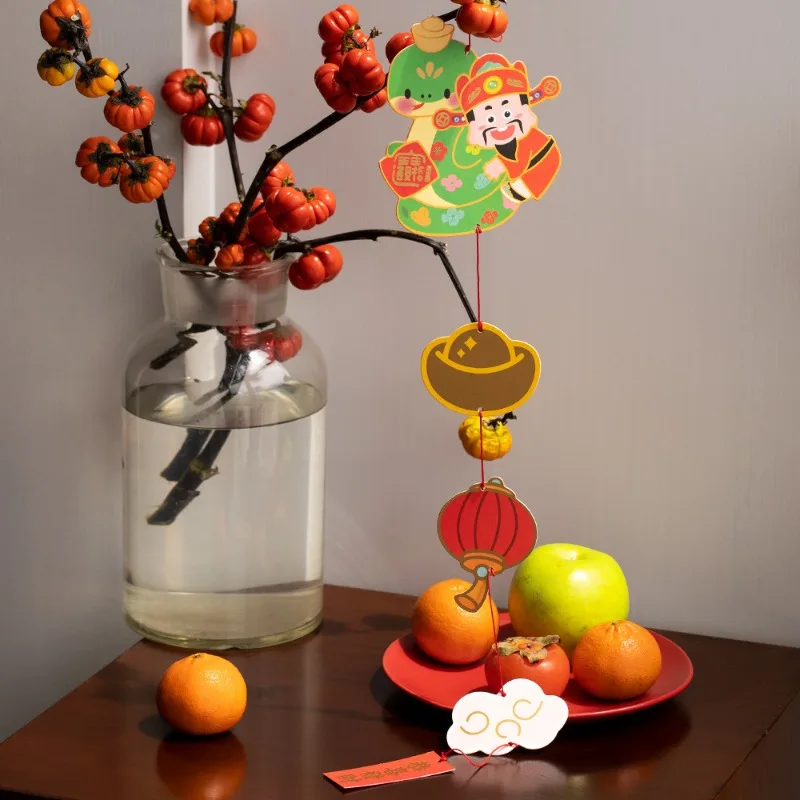 2PCS Snake Year Chinese Spring Festival Door Hanging Decorations 2025 Lunar Year Tree Hanging Ornament
2PCS Snake Year Chinese Spring Festival Door Hanging Decorations 2025 Lunar Year Tree Hanging Ornament