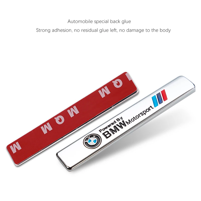 Self-Adhesive 3D Metal Car Fender Trunk Badge Sticker Easy Paste Auto Styling Emblem Decal For BMW Performance F25 F26 F15 F13
Self-Adhesive 3D Metal Car Fender Trunk Badge Sticker Easy Paste Auto Styling Emblem Decal For BMW Performance F25 F26 F15 F13