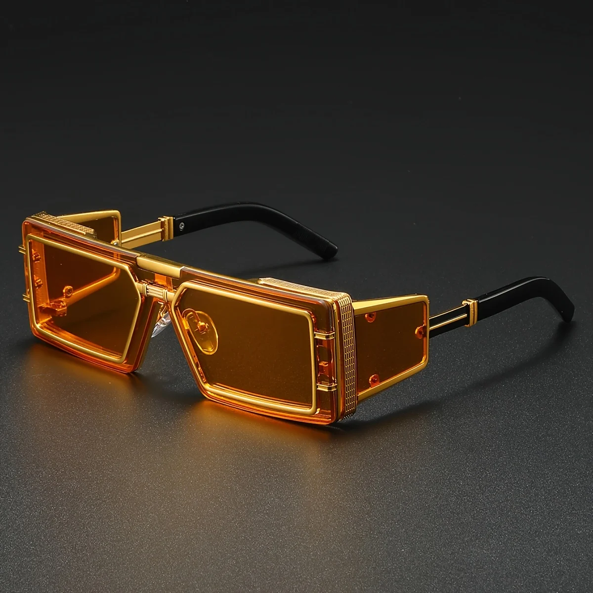 Новые модные мужские солнцезащитные очки Future Technology Advanced Metal Square Punk Wind Sunglasses Ins Personality Outdoor Street Shootin
Новые модные мужские солнцезащитные очки Future Technology Advanced Metal Square Punk Wind Sunglasses Ins Personality Outdoor Street Shootin