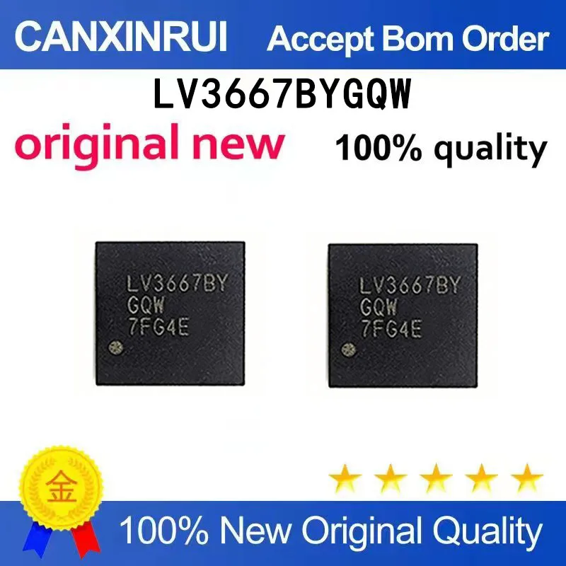 (5-100 pieces)Brand new original LV3667BYGQW silk screen LV3667BY QFN52 spot chip
(5-100 pieces)Brand new original LV3667BYGQW silk screen LV3667BY QFN52 spot chip