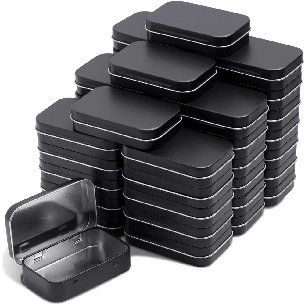 Metal Rectangular Empty Hinged Tins Mini Portable Box Containers Small Storage Kit Home Organizer for Storage Drawing Pin Candy
Metal Rectangular Empty Hinged Tins Mini Portable Box Containers Small Storage Kit Home Organizer for Storage Drawing Pin Candy