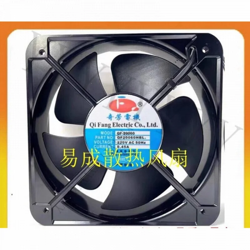 Y + 1 шт. QF20060HBL2 AC220V 0,45A 200*200*60 мм охлаждающий вентилятор
Y + 1 шт. QF20060HBL2 AC220V 0,45A 200*200*60 мм охлаждающий вентилятор