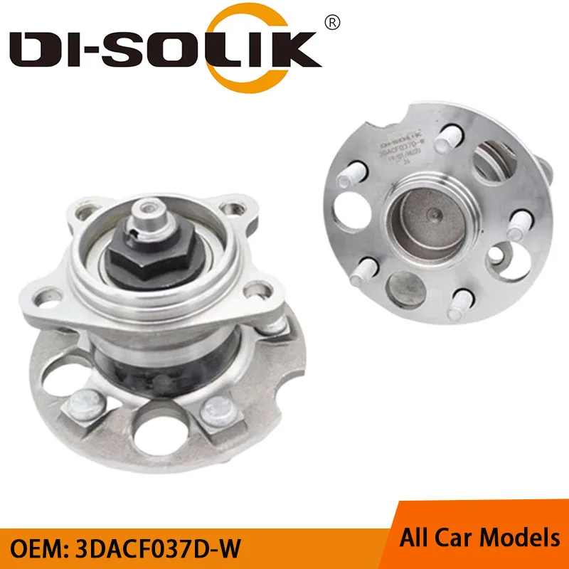 DI-SOLIK Auto Car Parts Rear Wheel Hub Bearing Assembly 3DACF037D-W Rear Axle for CUV V31 Repuestos Automotive
DI-SOLIK Auto Car Parts Rear Wheel Hub Bearing Assembly 3DACF037D-W Rear Axle for CUV V31 Repuestos Automotive
