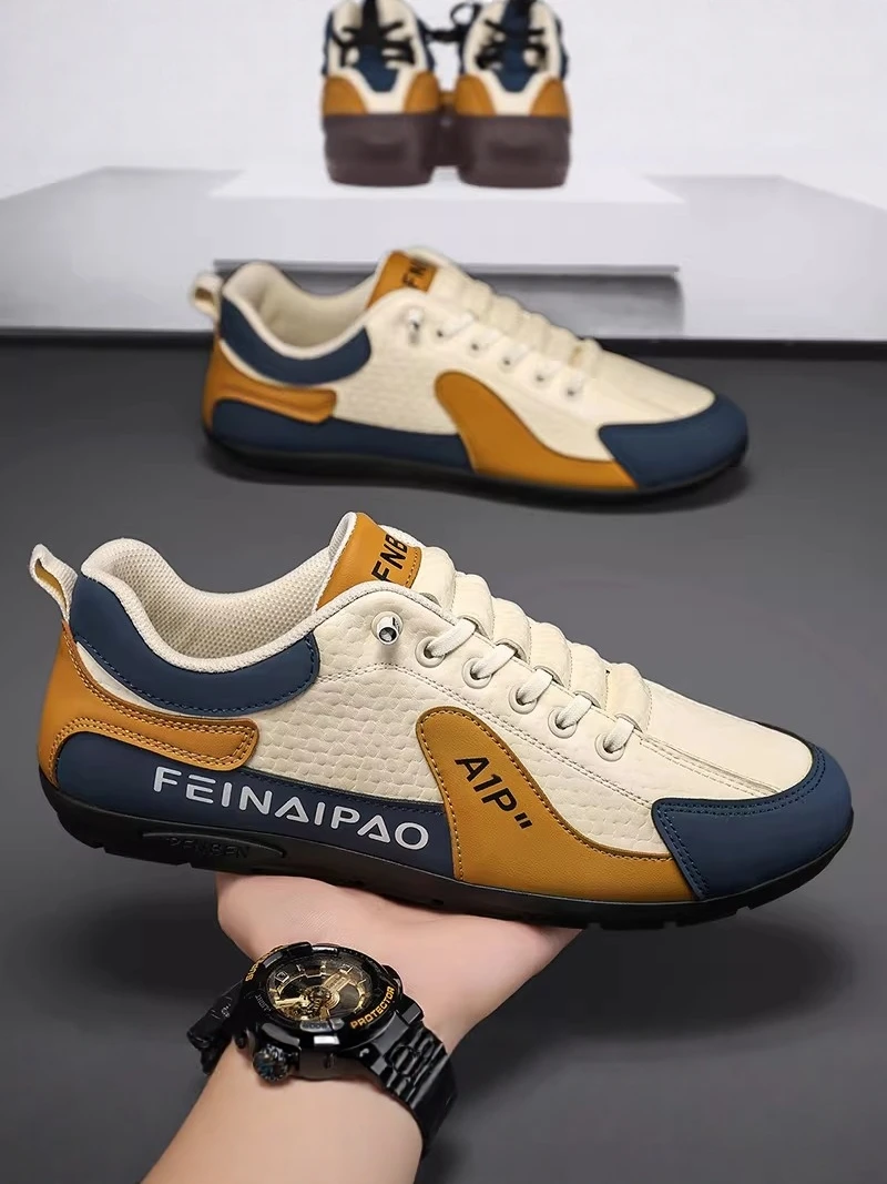 Men's Slip-On Casual Work Shoes 2026 New Style Summer Versatile Flat Sports Shoes Waterproof Trendy Bean Bean Daily Wear
Men's Slip-On Casual Work Shoes 2026 New Style Summer Versatile Flat Sports Shoes Waterproof Trendy Bean Bean Daily Wear