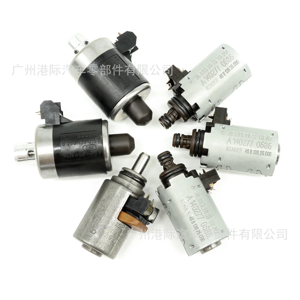 1Set 6Pcs for Mercedes-benz 722.6 RE5F22 Original Transmission Solenoid Valve Automatic Transmission Solenoid Valve
1Set 6Pcs for Mercedes-benz 722.6 RE5F22 Original Transmission Solenoid Valve Automatic Transmission Solenoid Valve
