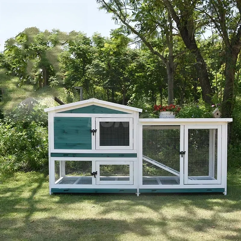 Indoor Outdoor Simplicity Eco-friendly Solid Wood Large Rabbit House Cages Hutch
Indoor Outdoor Simplicity Eco-friendly Solid Wood Large Rabbit House Cages Hutch