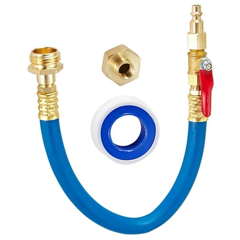 Antifreeze Kit Air Hose Quick Connect Outdoor Winterizing 12-Inch Hose Length Compact Shut-off Valve Comprehensive Compatibility
Antifreeze Kit Air Hose Quick Connect Outdoor Winterizing 12-Inch Hose Length Compact Shut-off Valve Comprehensive Compatibility
