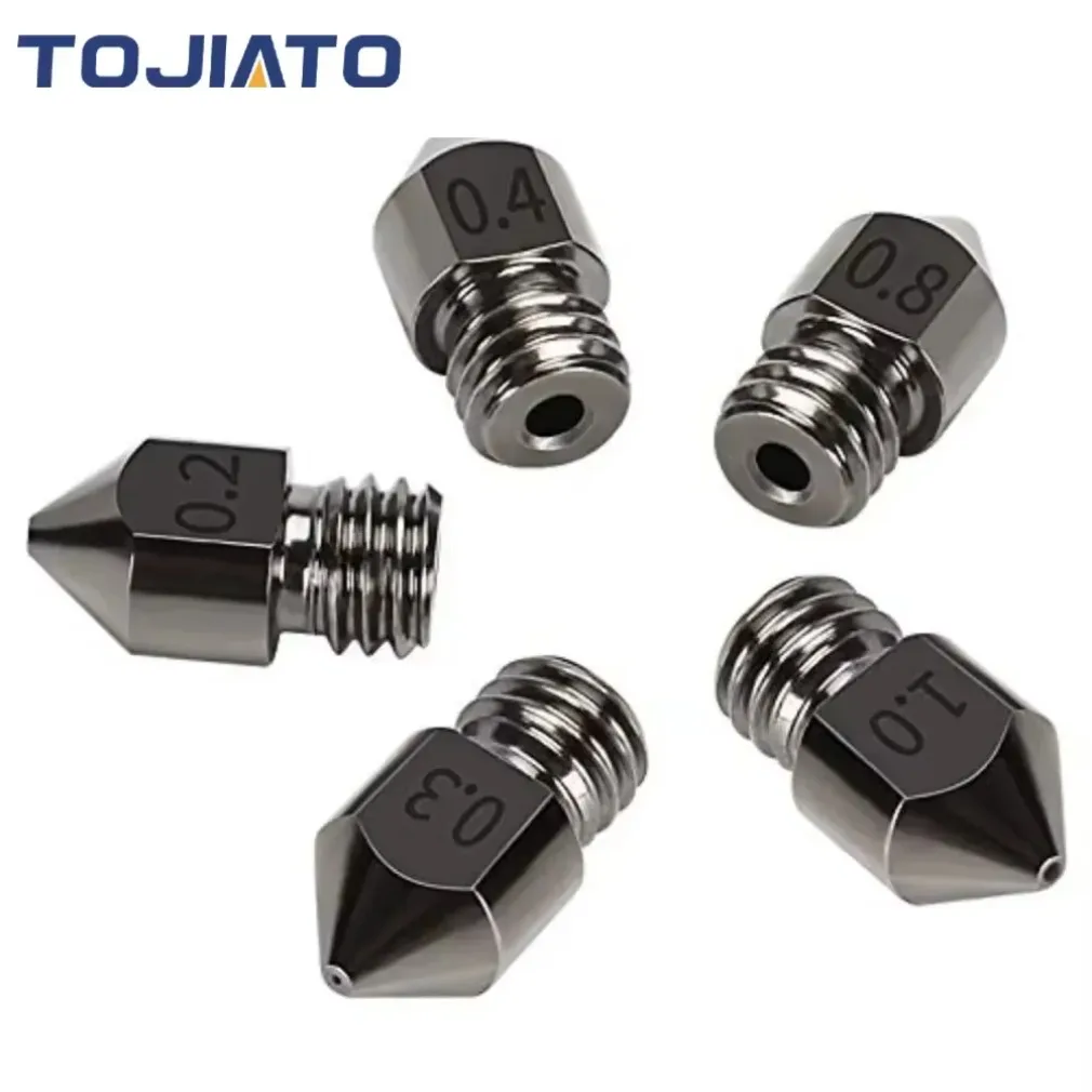 2 шт. MK8 сопло из закаленной стали 0,2 мм-1,0 мм для расходных материалов 1,75 мм CR10 Ender-3 головка экструдера сопло 3D-принтера детали 3D-принтера
2 шт. MK8 сопло из закаленной стали 0,2 мм-1,0 мм для расходных материалов 1,75 мм CR10 Ender-3 головка экструдера сопло 3D-принтера детали 3D-принтера