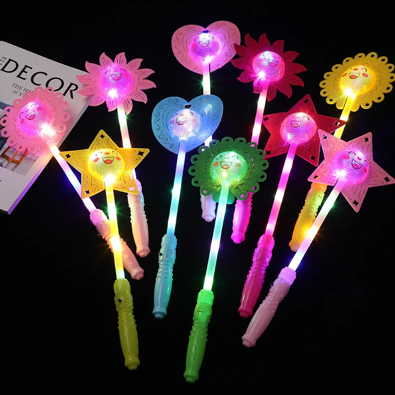 5Pcs Glitter Fairy Wand Cute Flower Star Love Magic Wand Kids Glowing Toys Cartoon Magic Wand Birthday Party Concert Props
5Pcs Glitter Fairy Wand Cute Flower Star Love Magic Wand Kids Glowing Toys Cartoon Magic Wand Birthday Party Concert Props