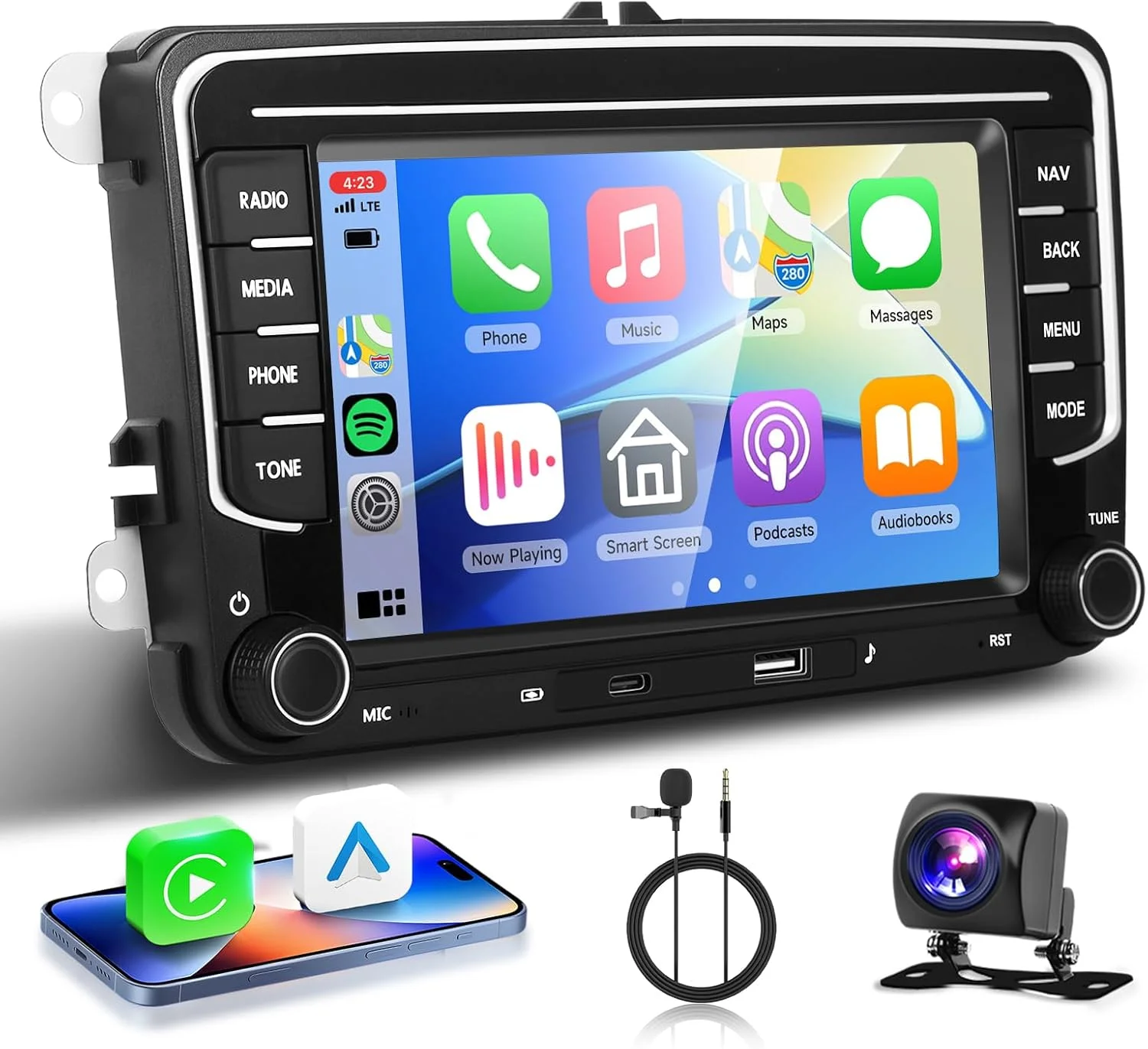 Автомобильная аудиосистема 2Din, совместимая с беспроводным Carplay Android Auto Volkswagen Golf 5 6 7 Passat Jetta Cadillac Android, автомобильный экран, новый
Автомобильная аудиосистема 2Din, совместимая с беспроводным Carplay Android Auto Volkswagen Golf 5 6 7 Passat Jetta Cadillac Android, автомобильный экран, новый