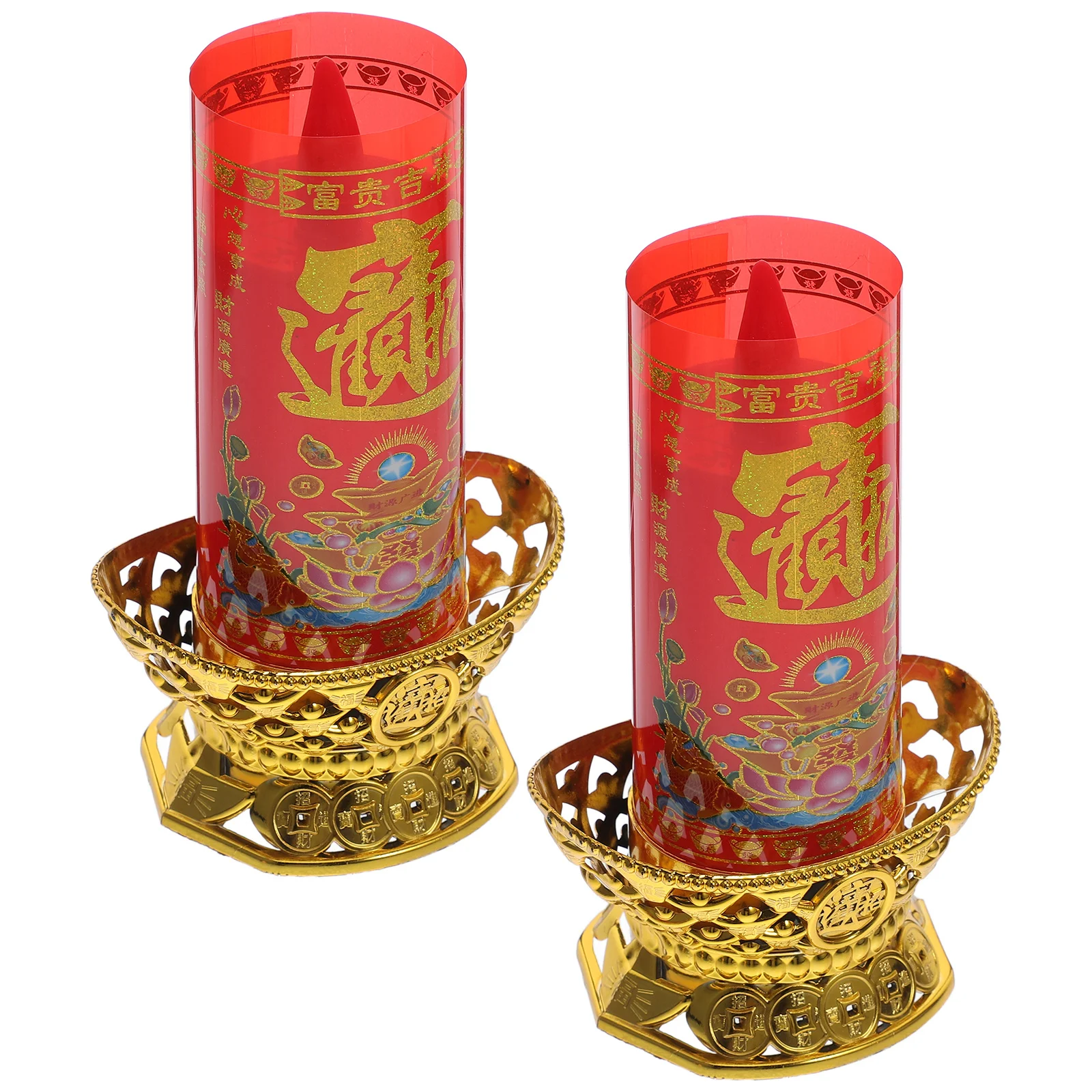 2Pcs Flameless LED Light Realistic Flame Electric Candles for Buddhist Supplies Home Party Retro Decor
2Pcs Flameless LED Light Realistic Flame Electric Candles for Buddhist Supplies Home Party Retro Decor