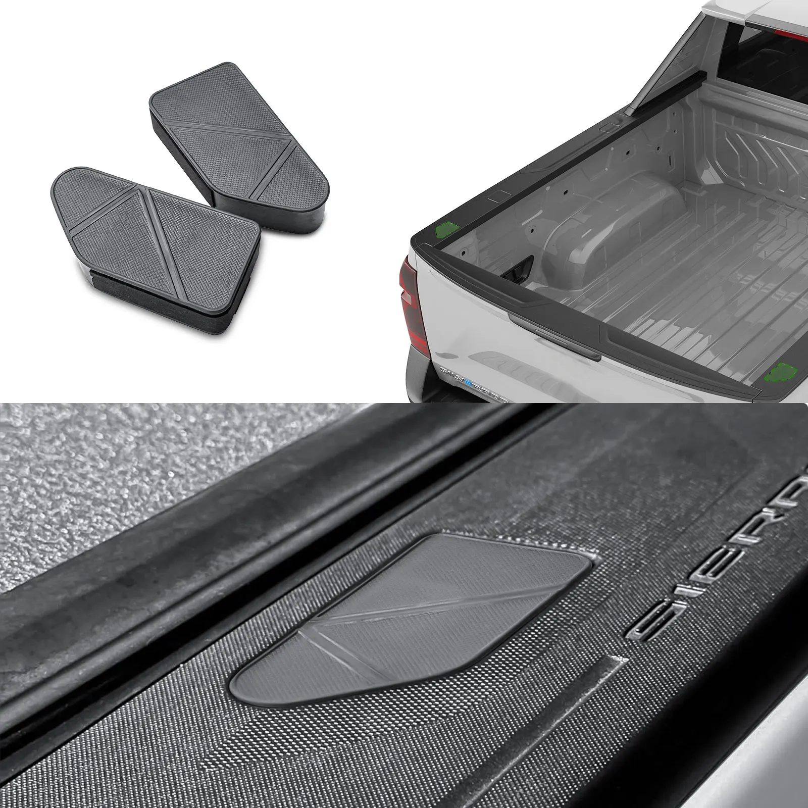 Bed Rail Stake Pocket Covers For Chevrolet Silverado EV 2024-2026 /GMC Sierra EV 2026 2025 2024 Truck Bed Rail Hole Plugs Cover
Bed Rail Stake Pocket Covers For Chevrolet Silverado EV 2024-2026 /GMC Sierra EV 2026 2025 2024 Truck Bed Rail Hole Plugs Cover