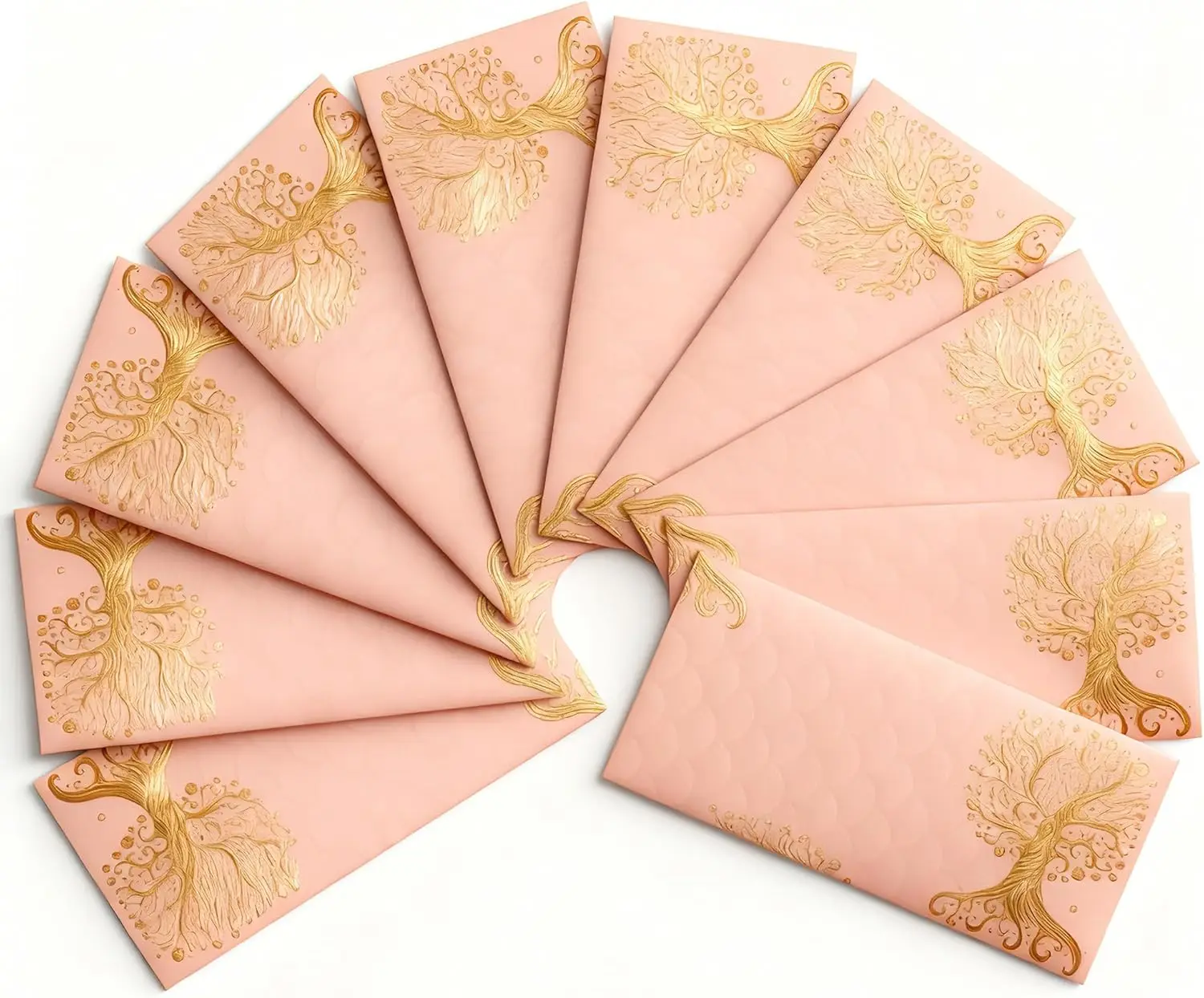 10Pcs Shagun Money Envelopes 7.5"X3.5" Pink Design Gold Foil Holder for Thanksgiving,Diwali, Eid, Birthday, Wedding, Anniversary
10Pcs Shagun Money Envelopes 7.5"X3.5" Pink Design Gold Foil Holder for Thanksgiving,Diwali, Eid, Birthday, Wedding, Anniversary
