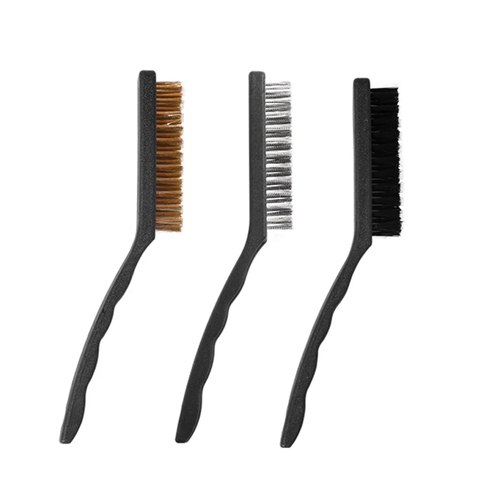 3pcs Kitchen Cleaning Brush for Groove Floor Scrubbing Black Steel Plastic Nylon Tool Multifunctional Practical Cooktop
3pcs Kitchen Cleaning Brush for Groove Floor Scrubbing Black Steel Plastic Nylon Tool Multifunctional Practical Cooktop