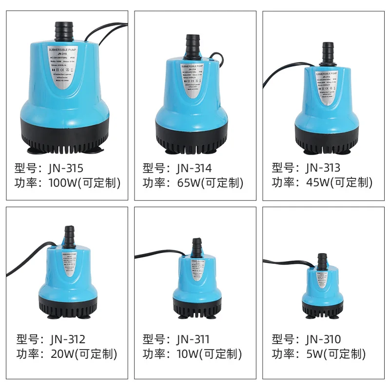 EU Plug US Plug Fish Tank Submersible Pumps 3 In 1 Water Pump 5W 10W 20W Aquarium Fountain Rockery Aquarium Bottom Suction Pump
EU Plug US Plug Fish Tank Submersible Pumps 3 In 1 Water Pump 5W 10W 20W Aquarium Fountain Rockery Aquarium Bottom Suction Pump