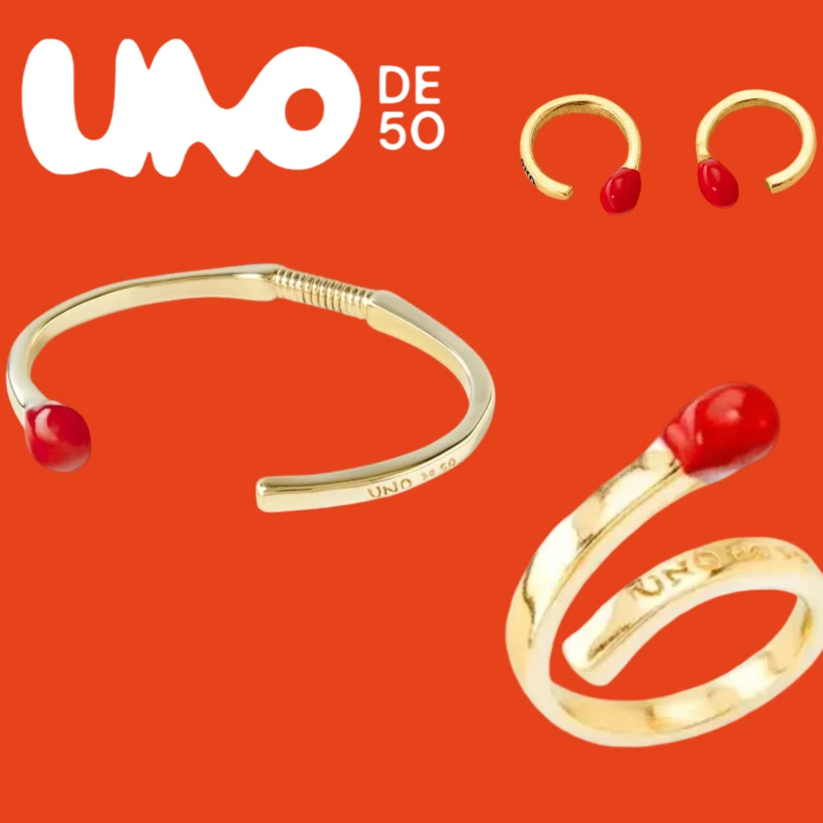 UNOde50 24K Gold Triad Collection – Opulent Glow, Modern Edge | Exclusive Launch Discount 
UNOde50 24K Gold Triad Collection – Opulent Glow, Modern Edge | Exclusive Launch Discount