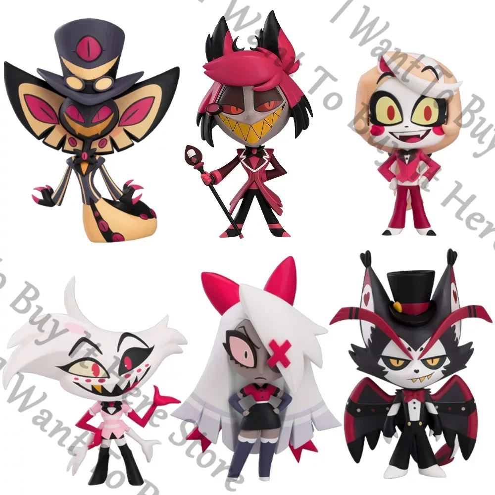 Genuine Anime Hazbin Hotel Husk Alastor Charlie Morningstar Vaggie Angel Dust Sir Pentious Cosplay Cartoon Figurine Model Gift
Genuine Anime Hazbin Hotel Husk Alastor Charlie Morningstar Vaggie Angel Dust Sir Pentious Cosplay Cartoon Figurine Model Gift