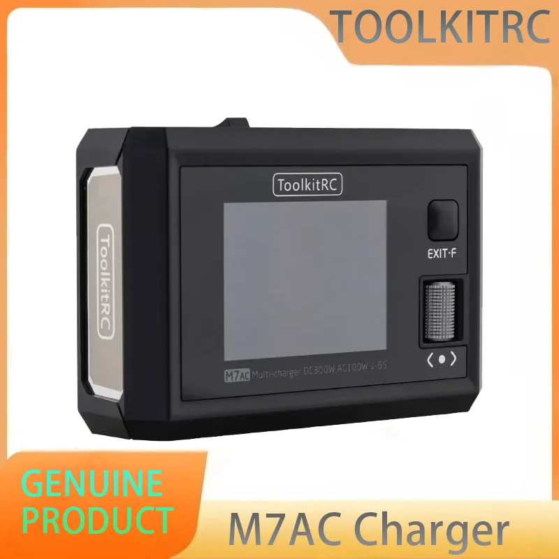 ToolkitRC M7AC 100W AC / 300W DC Input XT60 XT30 Output Multifunction Suppot Dual Smart Charger Signal Tester Drone Charge
ToolkitRC M7AC 100W AC / 300W DC Input XT60 XT30 Output Multifunction Suppot Dual Smart Charger Signal Tester Drone Charge