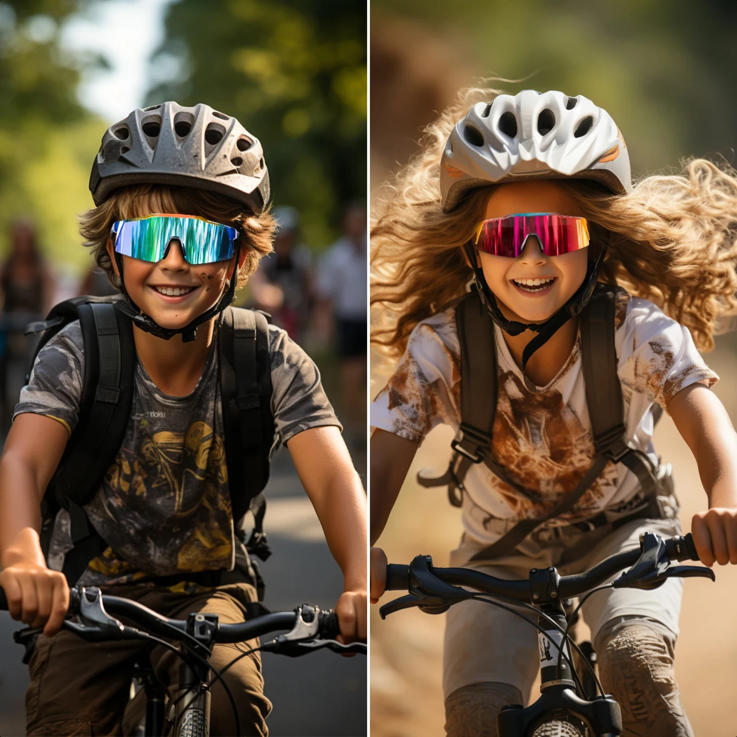 Lightweight, Stylish, and Durable UV400 Protective Cycling Sunglasses for Boys and Girls - Perfect Outdoor Bike Eyewear and MTB
Lightweight, Stylish, and Durable UV400 Protective Cycling Sunglasses for Boys and Girls - Perfect Outdoor Bike Eyewear and MTB