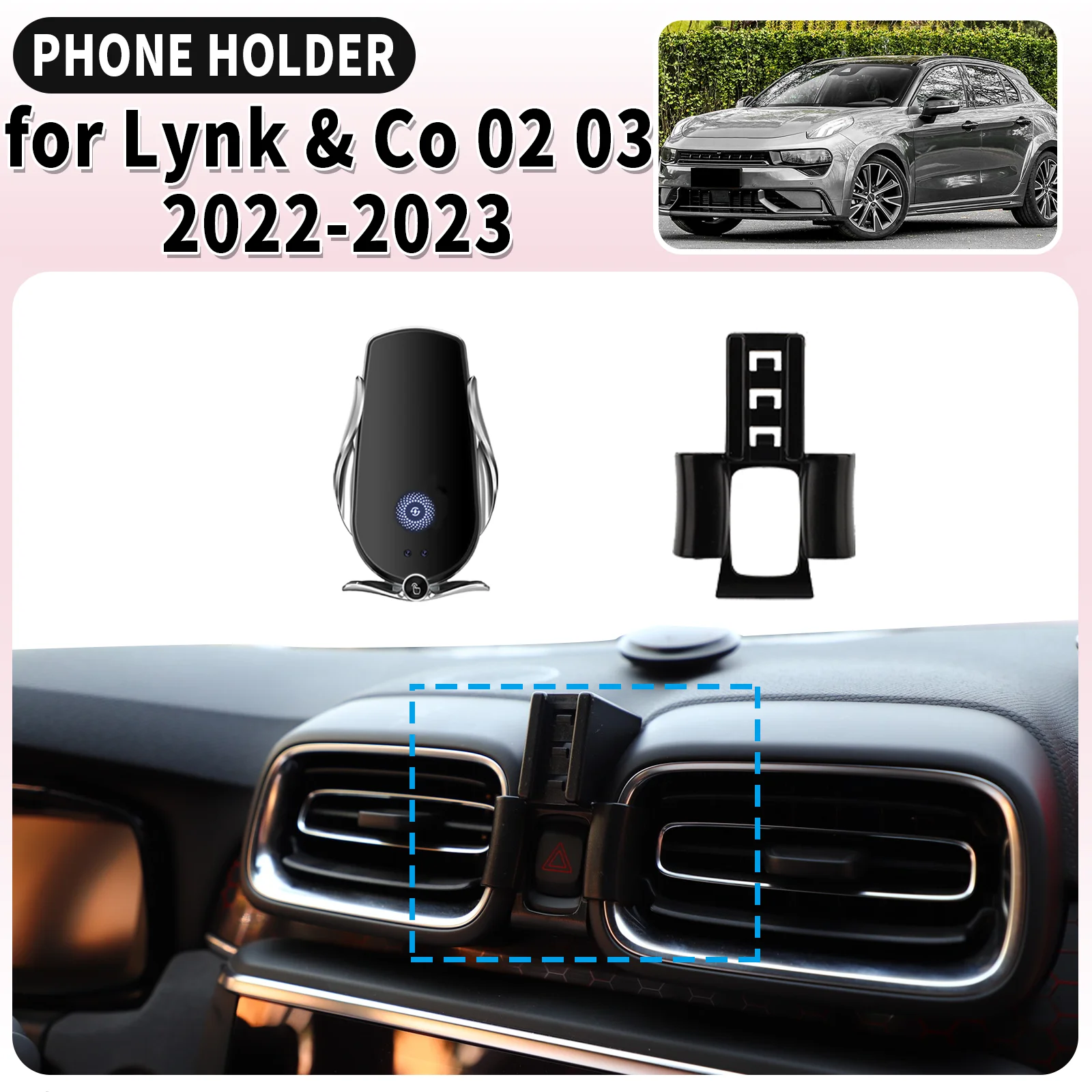 fit for Lynk & Co 02 03 2022 2023 Screen Base Mount Phone Holder Dedicated Clip-On Navigation Bracket Car accessoires
fit for Lynk & Co 02 03 2022 2023 Screen Base Mount Phone Holder Dedicated Clip-On Navigation Bracket Car accessoires