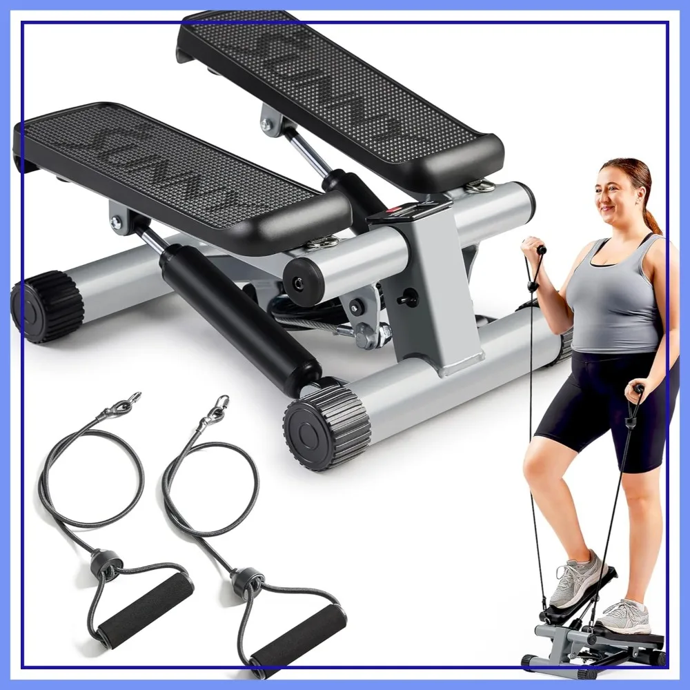 Mini Stepper for Home Workout, Stair Step Machine with Resistance Bands, Full Body Cardio Equipment, Smart Stepper with Free App
Mini Stepper for Home Workout, Stair Step Machine with Resistance Bands, Full Body Cardio Equipment, Smart Stepper with Free App