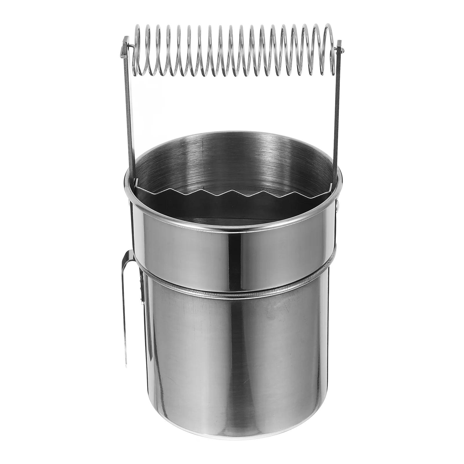 Double Layer Large Capacity Brush Washer Stainless Steel Oil Pot Pen Clip Portable Handle Art Painting Tool Bucket for Pen Clean
Double Layer Large Capacity Brush Washer Stainless Steel Oil Pot Pen Clip Portable Handle Art Painting Tool Bucket for Pen Clean