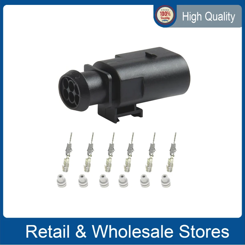 10set Auto Temp Sensor Sealed Male JPT Connector 6 Pin Plug 3B0973813 Kit for VW AUDI 3B0 973 813 
10set Auto Temp Sensor Sealed Male JPT Connector 6 Pin Plug 3B0973813 Kit for VW AUDI 3B0 973 813