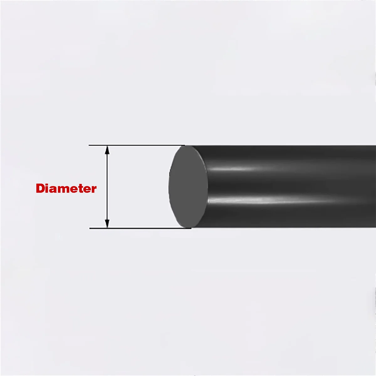 Length=1M Fluorine Rubber Solid Strip Black O-Ring Fluororubber Round Strips Dia 2/2.5/3/3.5 -15mm Not Foaming Sealing Strip
Length=1M Fluorine Rubber Solid Strip Black O-Ring Fluororubber Round Strips Dia 2/2.5/3/3.5 -15mm Not Foaming Sealing Strip