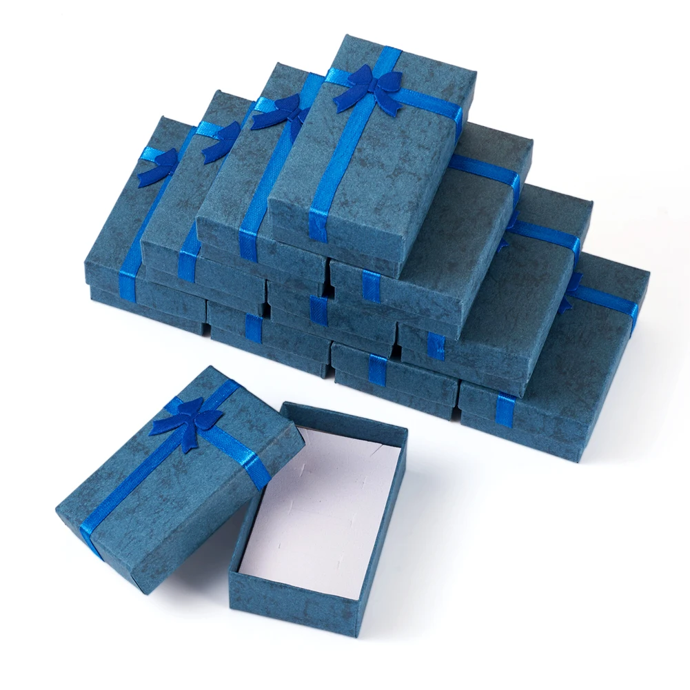 12pcs Rectangle Bowknot Cardboard Box Colored Jewelry Organizer Case for Anniversary Wedding Birthday Gift Packing Storage Box
12pcs Rectangle Bowknot Cardboard Box Colored Jewelry Organizer Case for Anniversary Wedding Birthday Gift Packing Storage Box