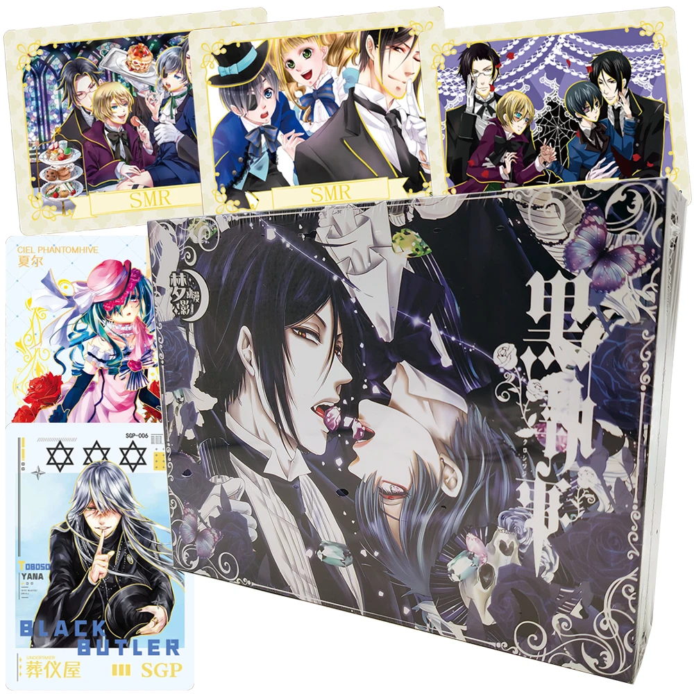 Black Butler Youth Magic Anime Collection Card High Quality Exquisite Stamp Card Boys and Girls' Favorite Peripheral Toys Gifts
Black Butler Youth Magic Anime Collection Card High Quality Exquisite Stamp Card Boys and Girls' Favorite Peripheral Toys Gifts