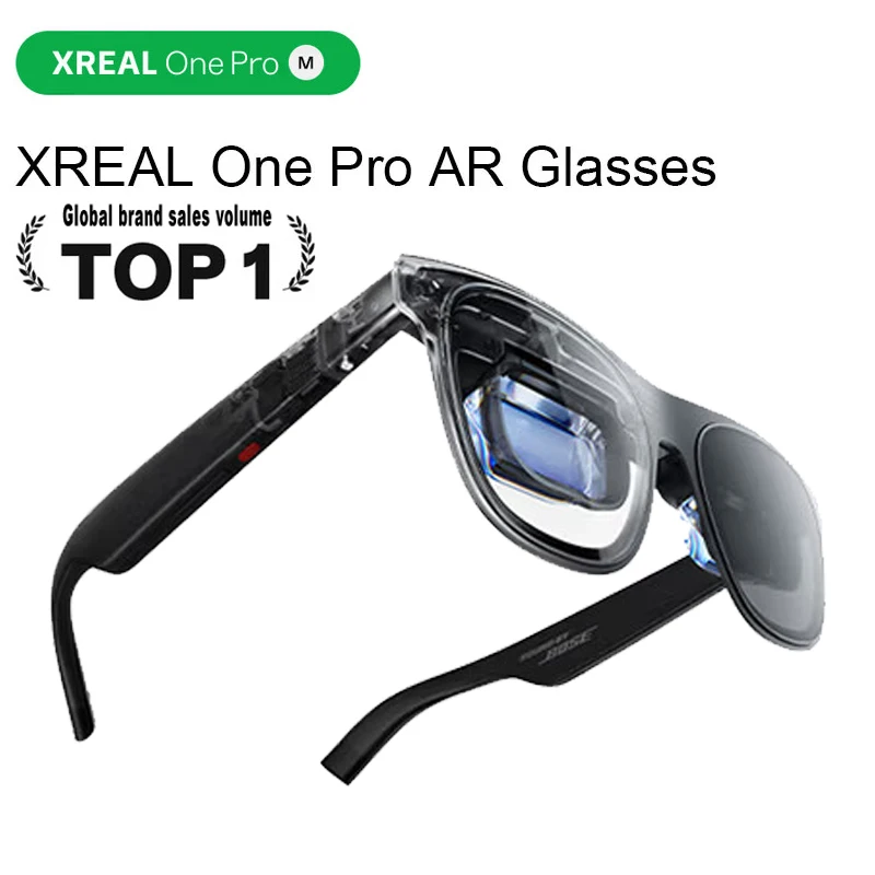 Оригинальные очки XREAL One Pro, стекло 700 нит до 120 Гц 57 FOV 3 DoF для смартфона, игры, частного кино, очки Arglass
Оригинальные очки XREAL One Pro, стекло 700 нит до 120 Гц 57 FOV 3 DoF для смартфона, игры, частного кино, очки Arglass