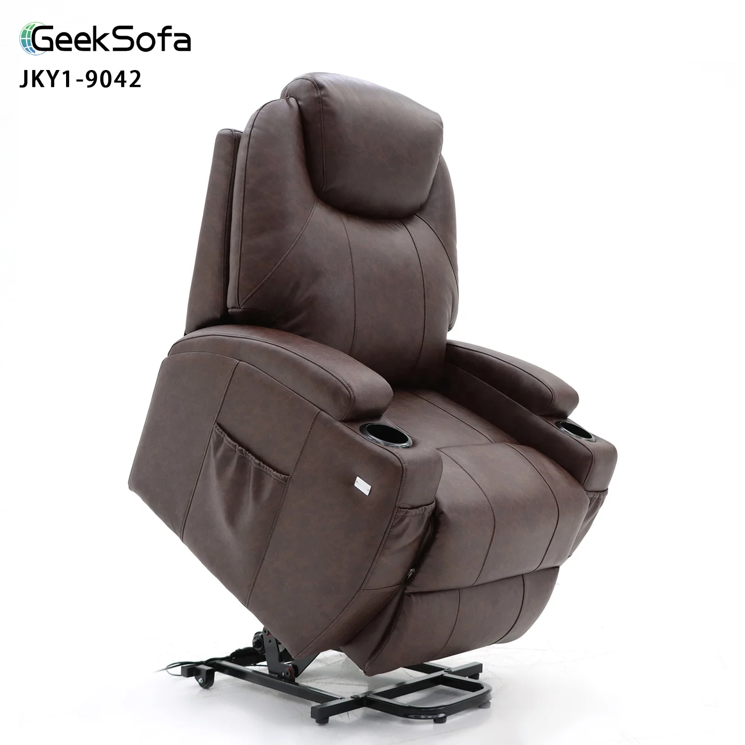 Elevat SofaDual Motor Power Electric Medical Lift Riser Recliner Chair With Cup Holder For The Elderly And Patient
Elevat SofaDual Motor Power Electric Medical Lift Riser Recliner Chair With Cup Holder For The Elderly And Patient