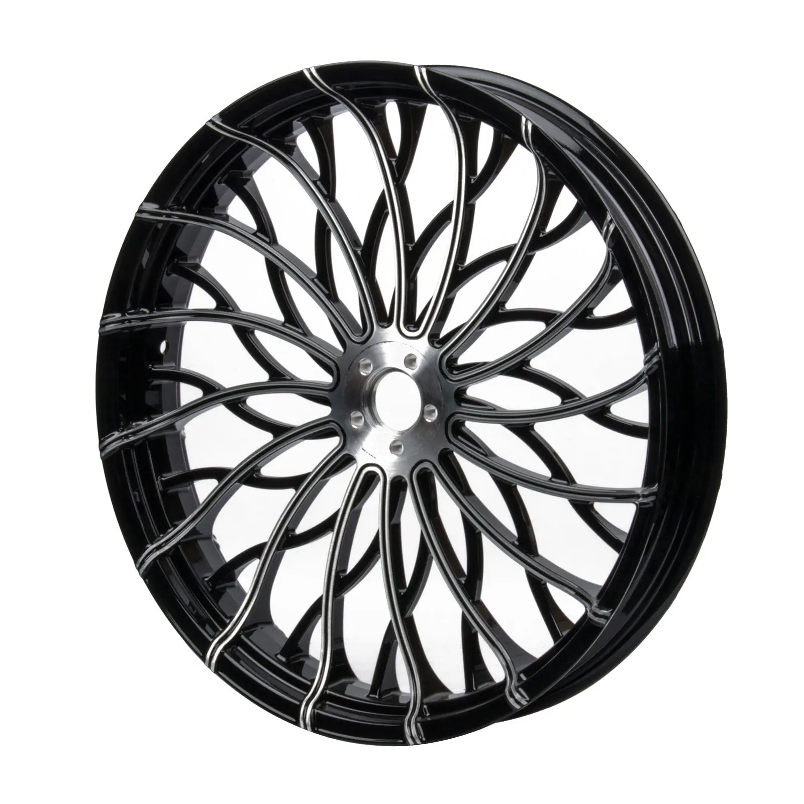 Custom 3D Forged Black Wave CNC Front Rear Motorcycle Wheels Compatible with 2018 2024 Harley Davidson Fat Boy and Breakout
Custom 3D Forged Black Wave CNC Front Rear Motorcycle Wheels Compatible with 2018 2024 Harley Davidson Fat Boy and Breakout
