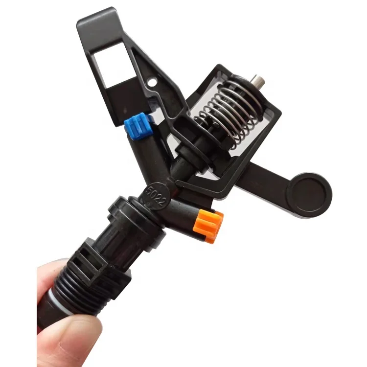 Plastic Impact Sprinkler 1/2 Inch Male Thread 360 degree Rotating Garden Sprinkler Water Sprinkler
Plastic Impact Sprinkler 1/2 Inch Male Thread 360 degree Rotating Garden Sprinkler Water Sprinkler