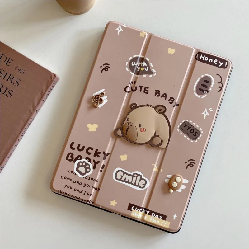 Милый чехол для планшета Capybara с рисунком для iPad 10-го поколения Air 4 5 10,9 дюйма A16 M3 M2 11 дюймов (2025) Pro 11 (2024) M4, кожаный чехол с лотком для ручек
Милый чехол для планшета Capybara с рисунком для iPad 10-го поколения Air 4 5 10,9 дюйма A16 M3 M2 11 дюймов (2025) Pro 11 (2024) M4, кожаный чехол с лотком для ручек