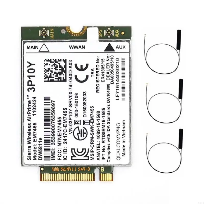 N84B выделенные модули модулей EM7455 сетевых карт для E7470 E7270 E7370 E5570 E5470
N84B выделенные модули модулей EM7455 сетевых карт для E7470 E7270 E7370 E5570 E5470