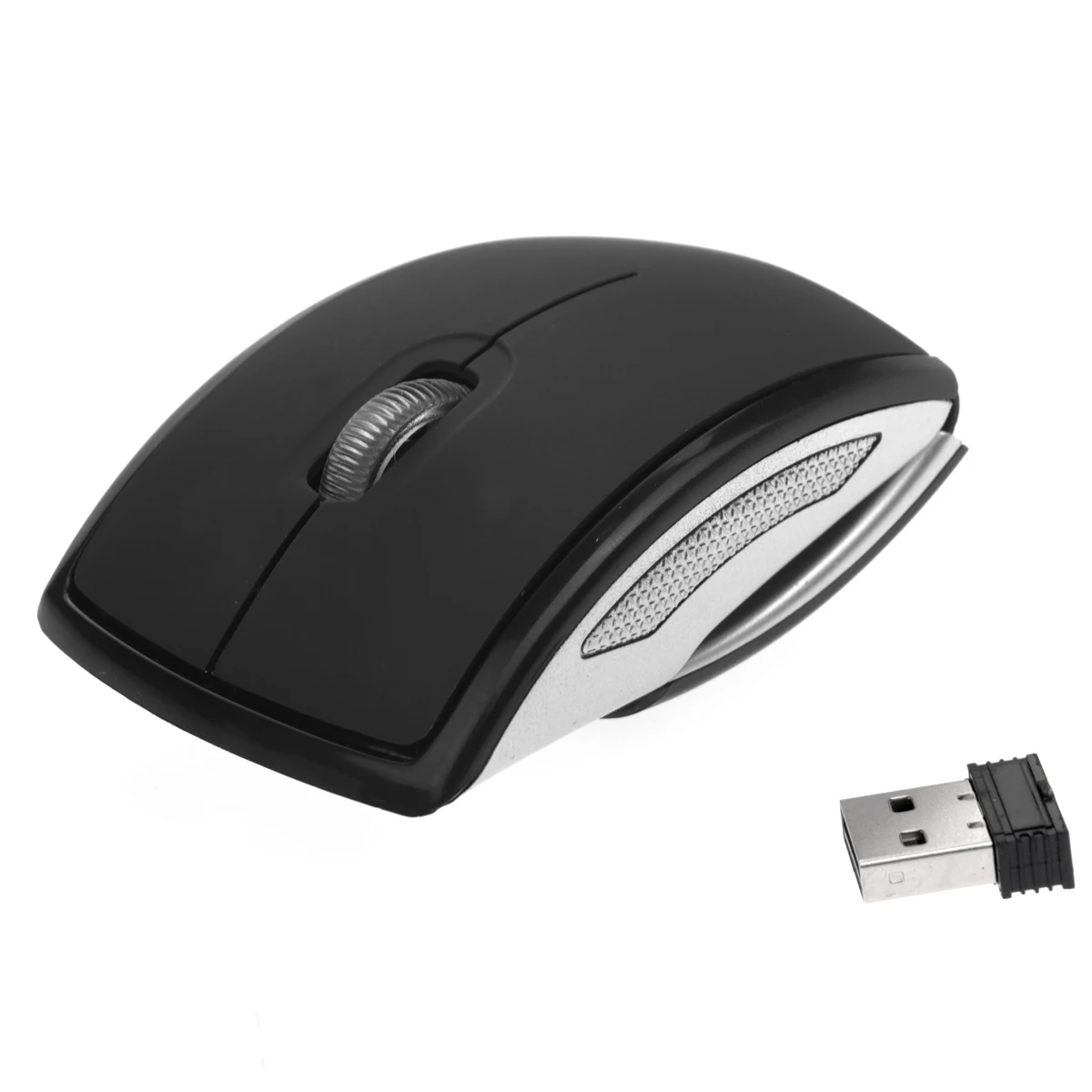 Wireless Mouse Ultrathin 24GHz Folding Arc Optical for Laptop Computer Precise Control Ergonomic Design Long
Wireless Mouse Ultrathin 24GHz Folding Arc Optical for Laptop Computer Precise Control Ergonomic Design Long