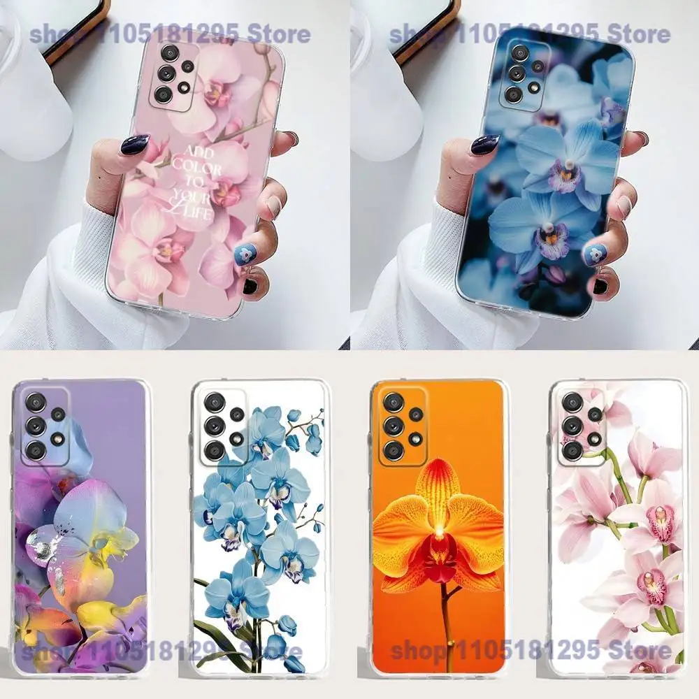 Elegant Pink and Blue Orchid Phone Case Silicone For Samsung S23,21,22,20 FE lite,S10,9,PIus,A70,Soft Transparent
Elegant Pink and Blue Orchid Phone Case Silicone For Samsung S23,21,22,20 FE lite,S10,9,PIus,A70,Soft Transparent