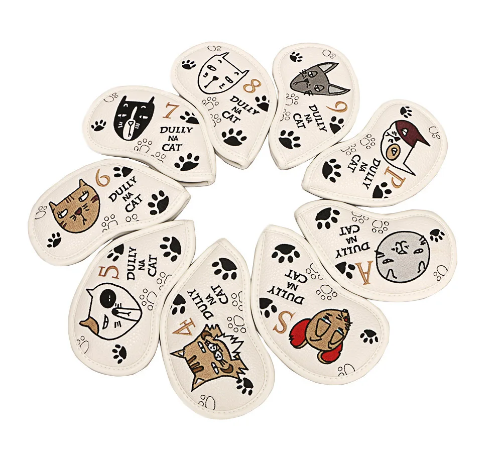 Golf Iron Covers 9-Piece Set | 4 Color PU Cartoon Caps | Premium Anti-Rattle Protectors
Golf Iron Covers 9-Piece Set | 4 Color PU Cartoon Caps | Premium Anti-Rattle Protectors