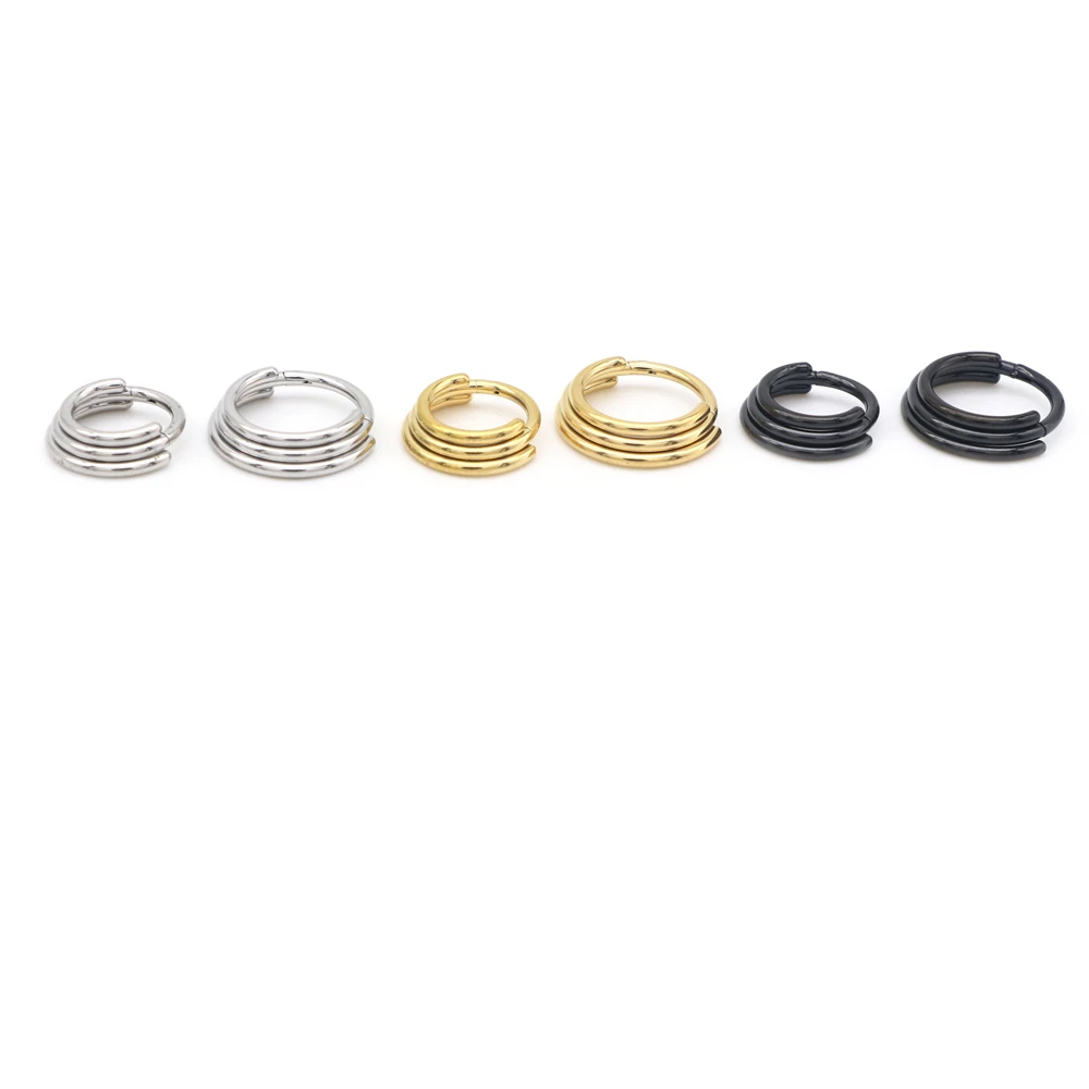 36pcs Hoop Earring Nose Ring Stainless Steel 16G 8mm 10mm Segment Ring Body Piercing Jewelry
36pcs Hoop Earring Nose Ring Stainless Steel 16G 8mm 10mm Segment Ring Body Piercing Jewelry