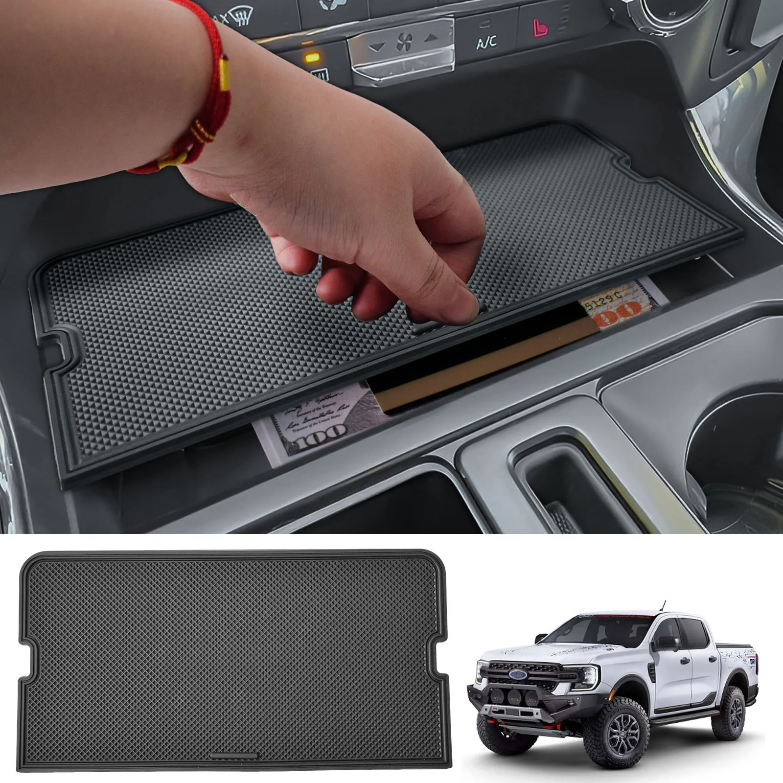 Для Ford F150 2022-2025 скрытая панель секретная карманная крышка центральная консоль секретный отсек крышка внутренний лоток для хранения аксессуары
Для Ford F150 2022-2025 скрытая панель секретная карманная крышка центральная консоль секретный отсек крышка внутренний лоток для хранения аксессуары