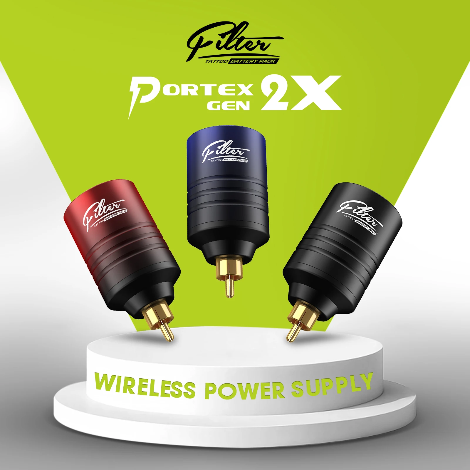 Фильтр Portex Gen2X Tattoo Аккумулятор Беспроводной источник питания для тату-машины с разъемом RCA 1300 мАч
Фильтр Portex Gen2X Tattoo Аккумулятор Беспроводной источник питания для тату-машины с разъемом RCA 1300 мАч