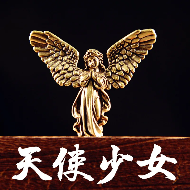 Brass Small Guardian Angel Wings Trendy Personality Decoration Cupid Desktop Ornament
Brass Small Guardian Angel Wings Trendy Personality Decoration Cupid Desktop Ornament