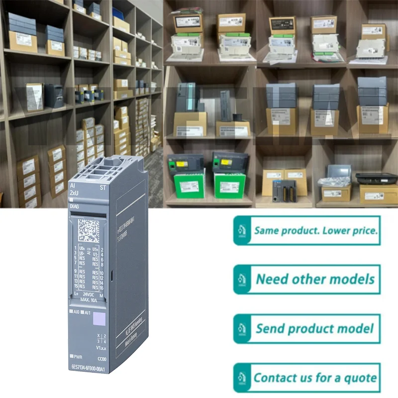 Новый оригинальный 6ES7134-6FB00-0BA1
Новый оригинальный 6ES7134-6FB00-0BA1