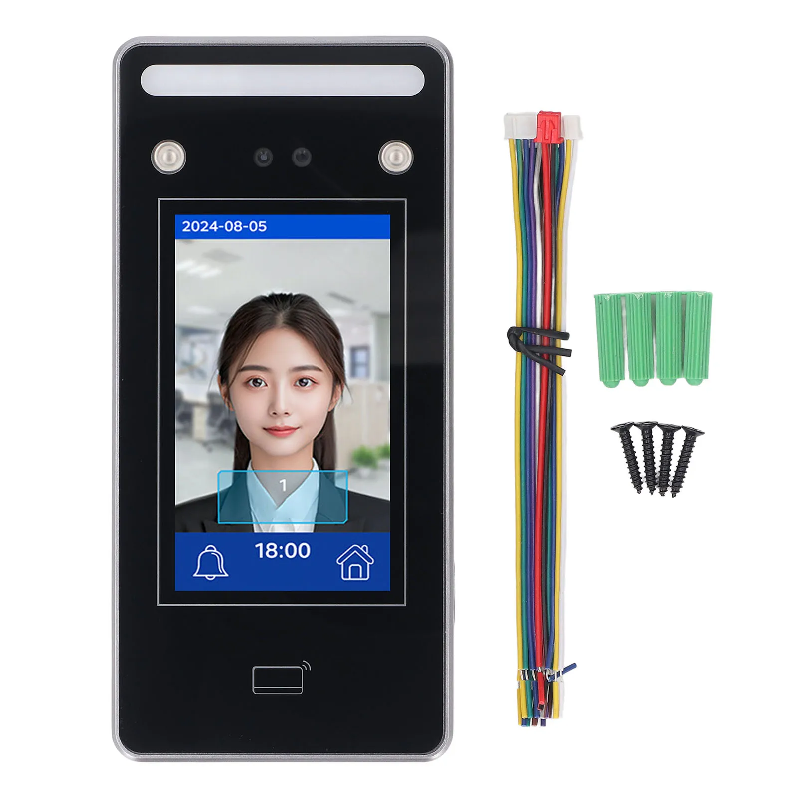 Face Recognition Access Control Secure and Quick Binocular Face Attendance Machine USB Flash Drive Comm for Office Enterprise
Face Recognition Access Control Secure and Quick Binocular Face Attendance Machine USB Flash Drive Comm for Office Enterprise