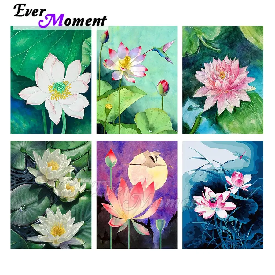 Ever Moment Diamond Painting Modern Paint By Diamond Wall Decoration Square Resin Drill Lotus Embroidery Mosaic S2F2689
Ever Moment Diamond Painting Modern Paint By Diamond Wall Decoration Square Resin Drill Lotus Embroidery Mosaic S2F2689
