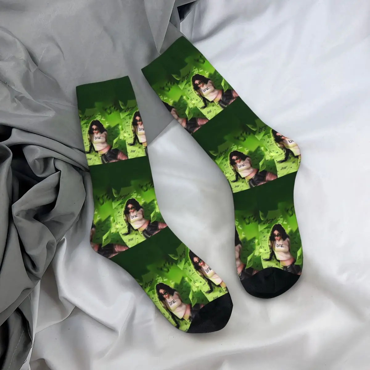 Всесезонные чулки для экипажа Brat Music, английская певица, Charli Xcx, носки-тоут, длинные носки в стиле Харадзюку, аксессуары для мужчин и женщин, подарки
Всесезонные чулки для экипажа Brat Music, английская певица, Charli Xcx, носки-тоут, длинные носки в стиле Харадзюку, аксессуары для мужчин и женщин, подарки