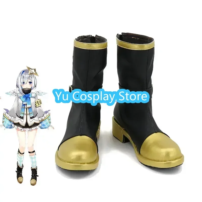 Yu-Cosplay Amane Kanata Обувь для косплея Vtuber Реквизит для косплея Обувь из искусственной кожи Хэллоуин Карнавальные ботинки на заказ
Yu-Cosplay Amane Kanata Обувь для косплея Vtuber Реквизит для косплея Обувь из искусственной кожи Хэллоуин Карнавальные ботинки на заказ