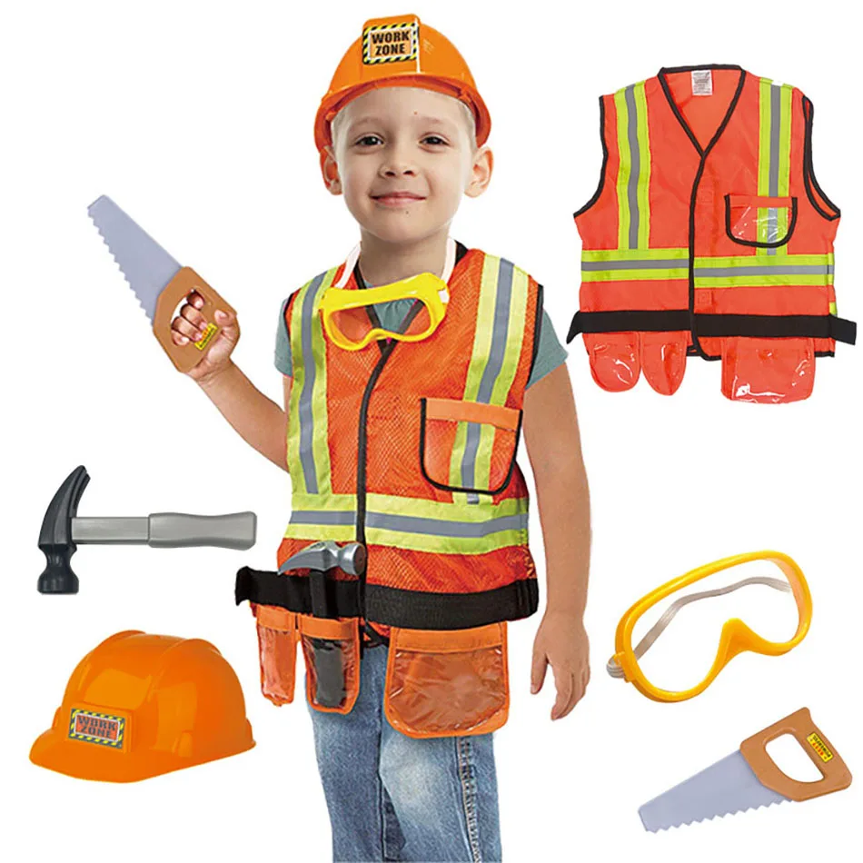 Children Engineer Uniform Sets with Authentic Design Durable Fabric Realistic Details for School Projects and Career Experience
Children Engineer Uniform Sets with Authentic Design Durable Fabric Realistic Details for School Projects and Career Experience